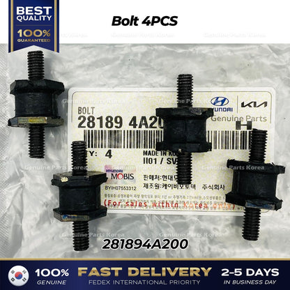 Genuine Bolt 4PCS 281894A200 for Hyundai H1 Starex