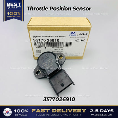 Genuine Throttle Position Sensor 3517026910 for Hyundai i10 Kia Soul