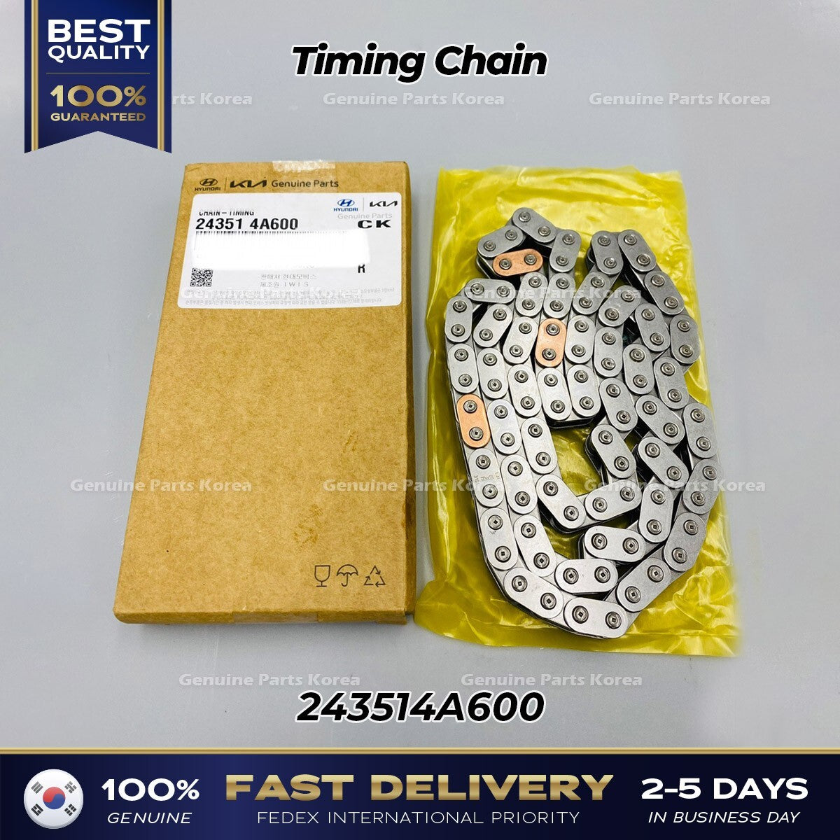 Genuine Timing Chain 243514A600 for Hyundai H100 Kia K2500