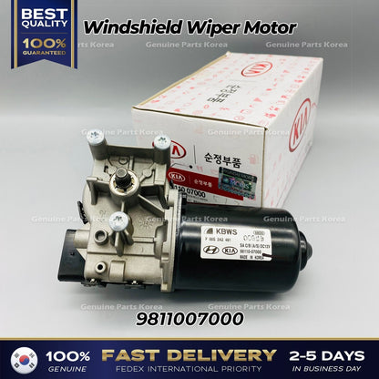 Genuine Windshield Wiper Motor 9811007000 for Kia Picanto