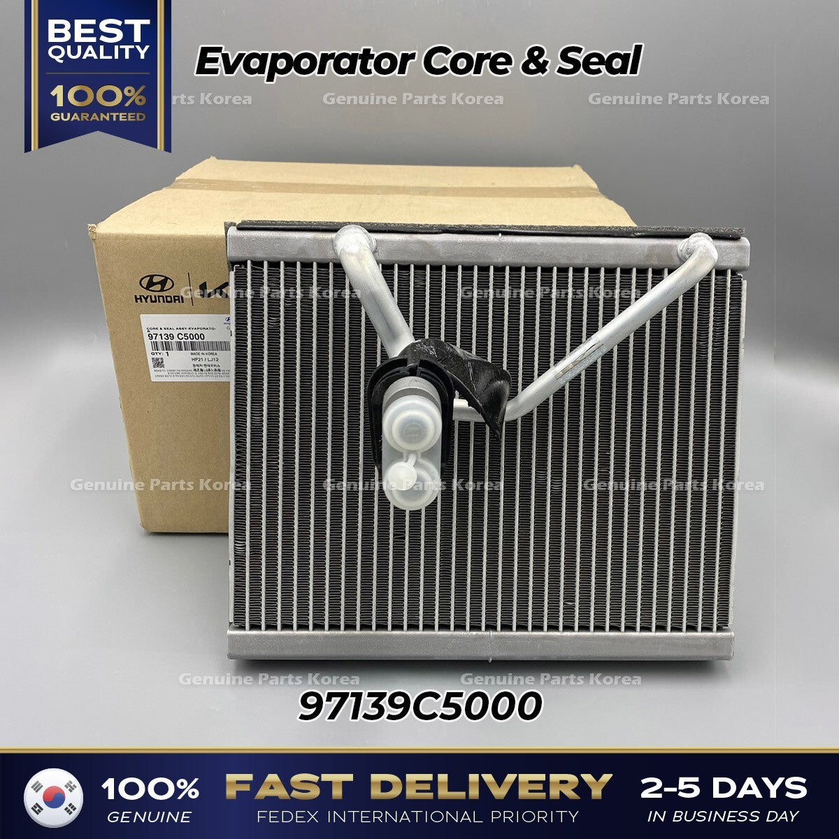 Genuine Evaporator Core & Seal 97139C5000 for Kia Sorento