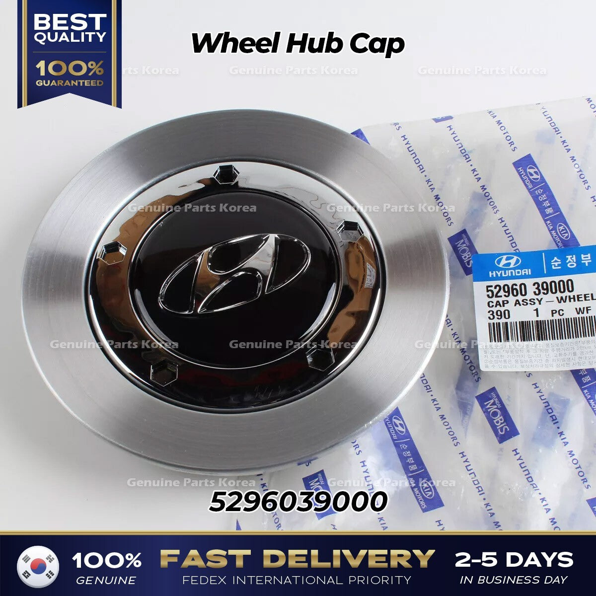 Genuine Wheel Hub Cap 5296039000 for Hyundai XG300