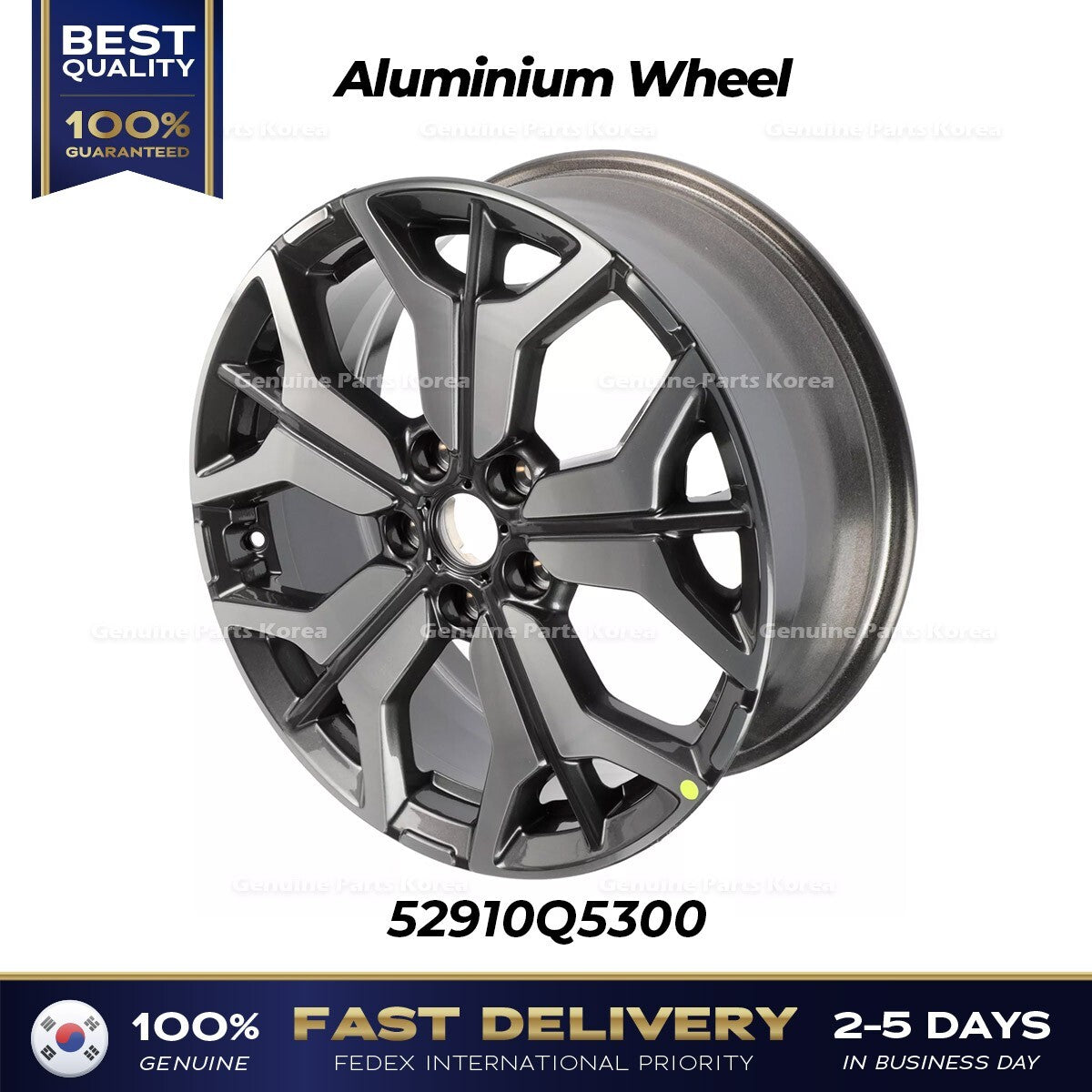Genuine Aluminium Wheel 52910Q5300 for Kia Seltos