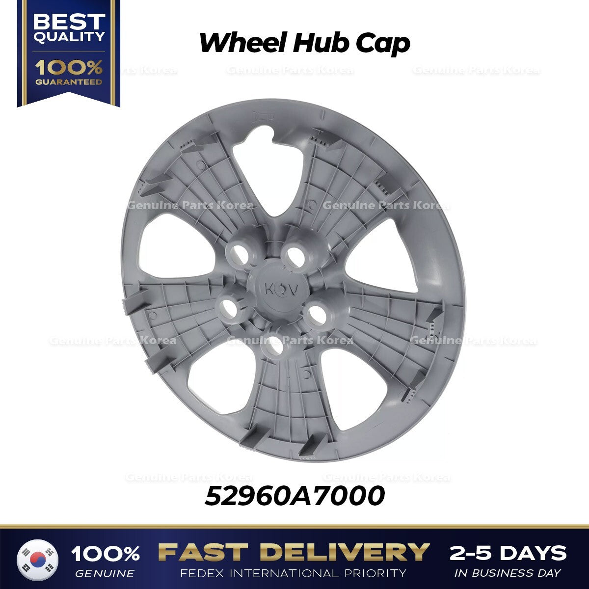 Genuine Wheel Hub Cap 52960A7000 for Kia Forte Forte Koup