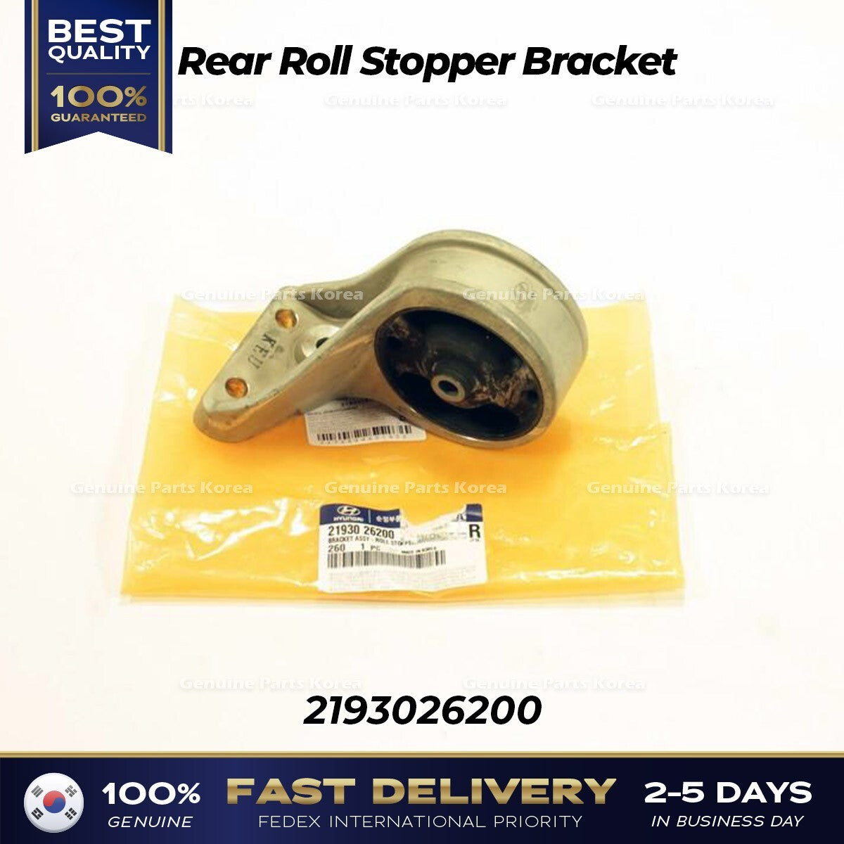 Genuine Rear Roll Stopper Bracket 2193026200 for Hyundai Santa Fe