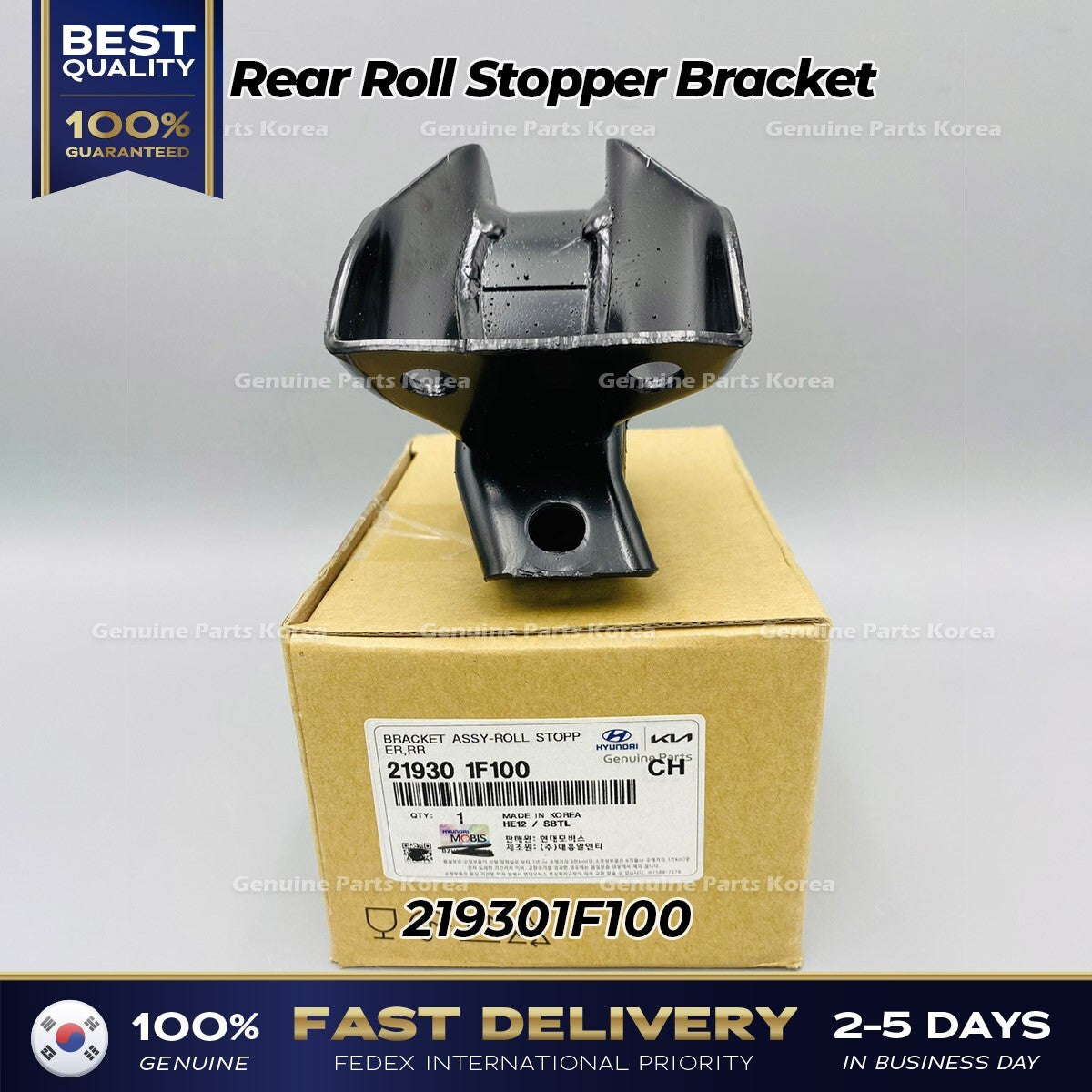 Genuine Rear Roll Stopper Bracket 219301F100 for Hyundai Tuscon Kia Sportage