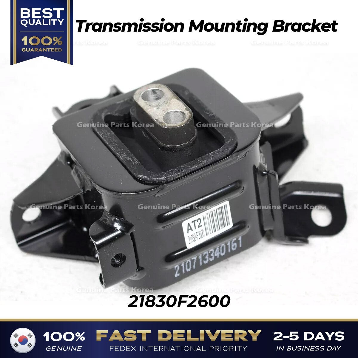 Genuine Transmission Mounting Bracket 21830F2600 for Hyundai Elantra