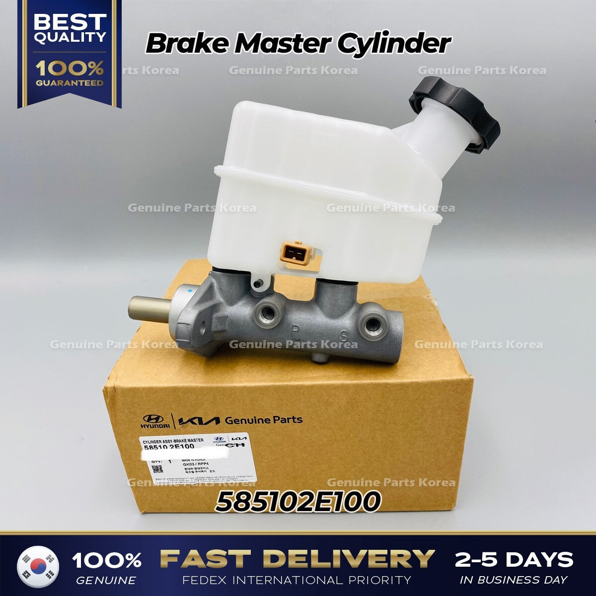 Genuine Brake Master Cylinder 585102E100 for Hyundai Tuscon Kia Sportage