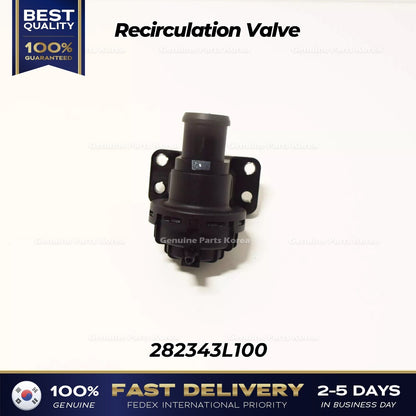 Genuine Recirculation Valve 282343L100 for Hyundai Genesis G70 G80 Kia K900