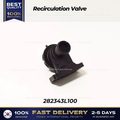 Genuine Recirculation Valve 282343L100 for Hyundai Genesis G70 G80 Kia K900