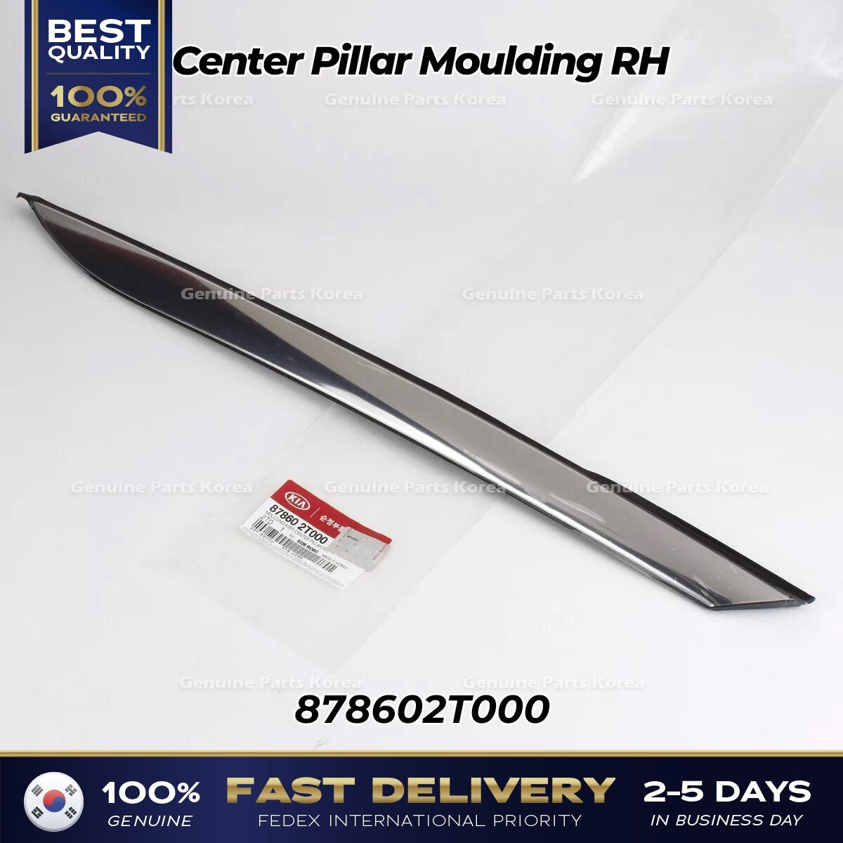 Genuine Center Pillar Moulding RH 878602T000 for Kia Optima