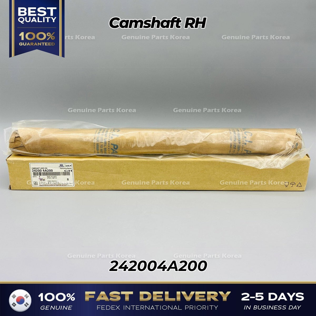 Genuine Camshaft RH 242004A200 for Hyundai H1 H100 Kia K2500