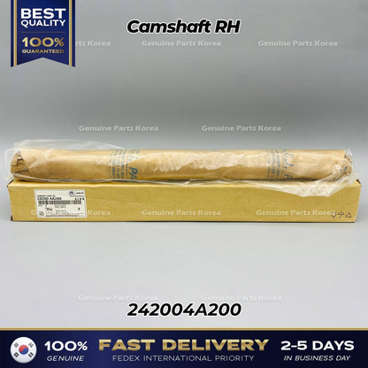 Genuine Camshaft RH 242004A200 for Hyundai H1 H100 Kia K2500