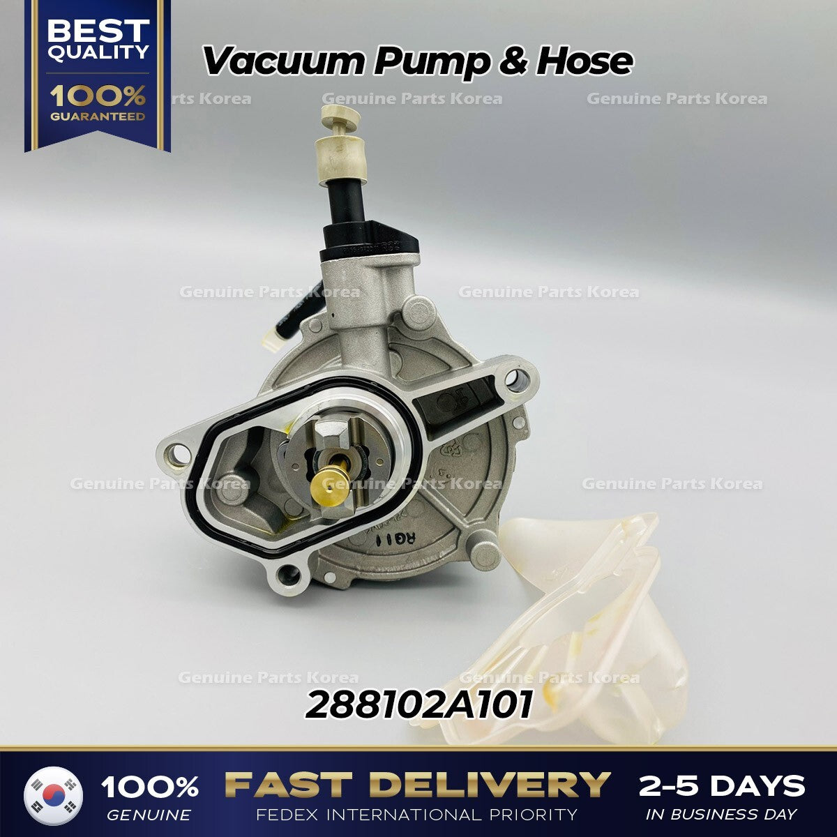 Genuine Vacuum Pump & Hose 288102A101 for Hyundai Accent Getz Kia Soul