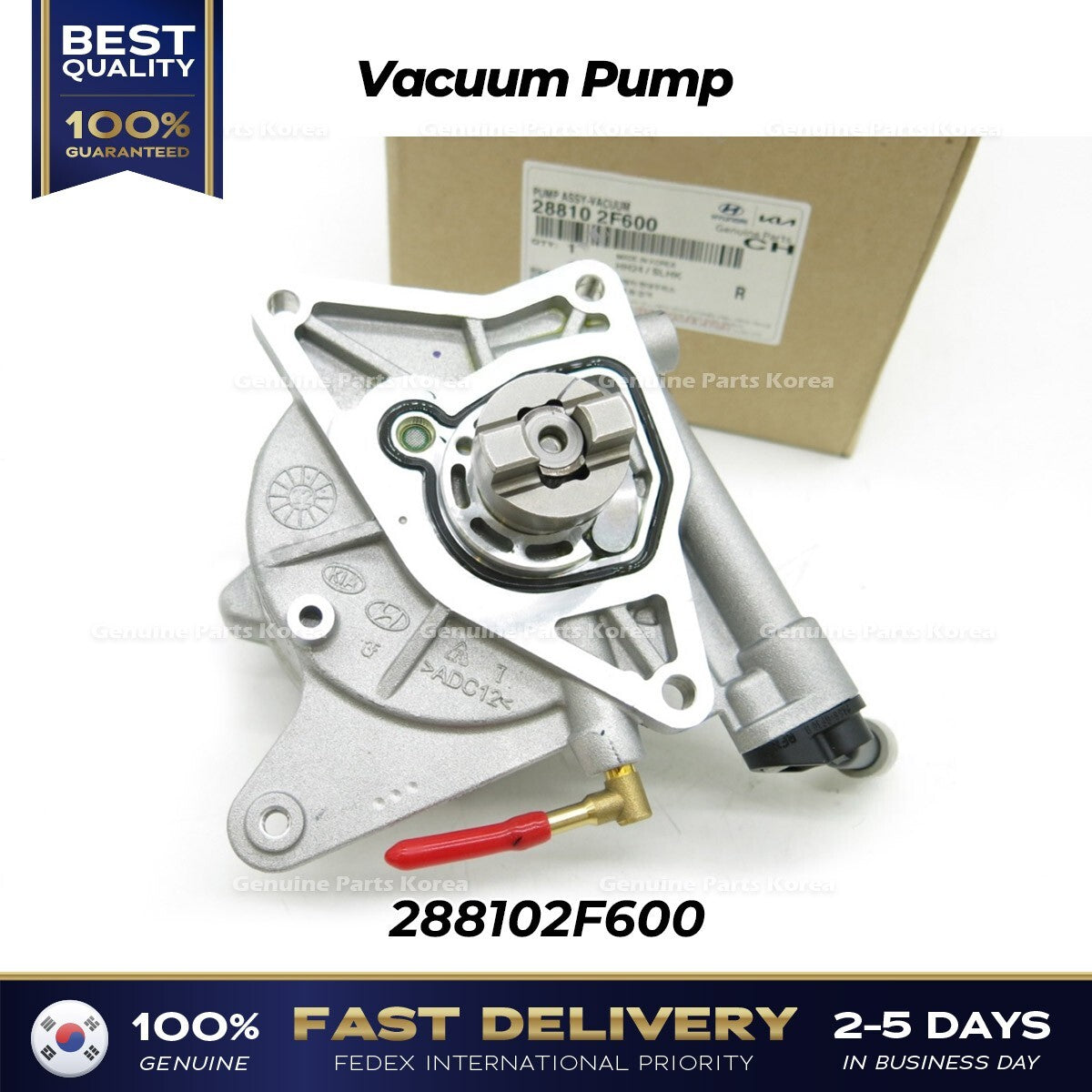 Genuine Vacuum Pump 288102F600 for Hyundai Santa Fe Tuscon Palisade