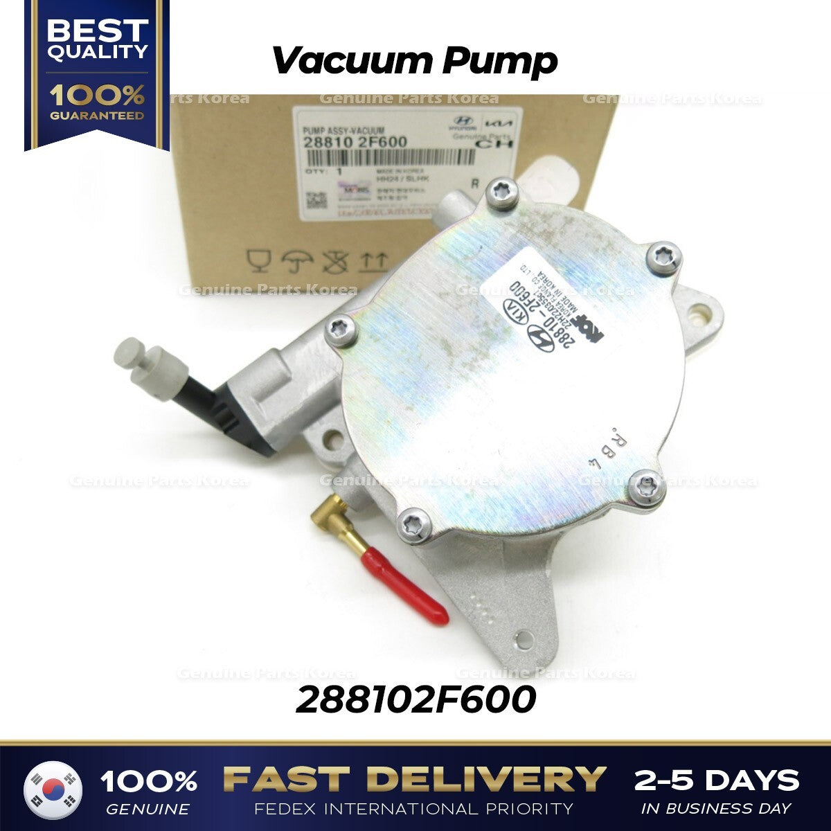 Genuine Vacuum Pump 288102F600 for Hyundai Santa Fe Tuscon Palisade