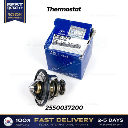 Genuine Thermostat 2550037200 for Hyundai Santa Fe XG300 Kia Amanti Optima