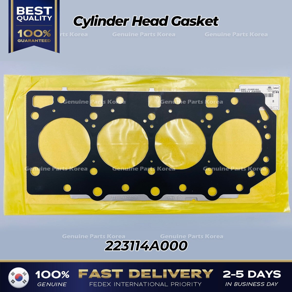 Genuine Cylinder Head Gasket 223114A000 for Hyundai H1 Kia Sorento