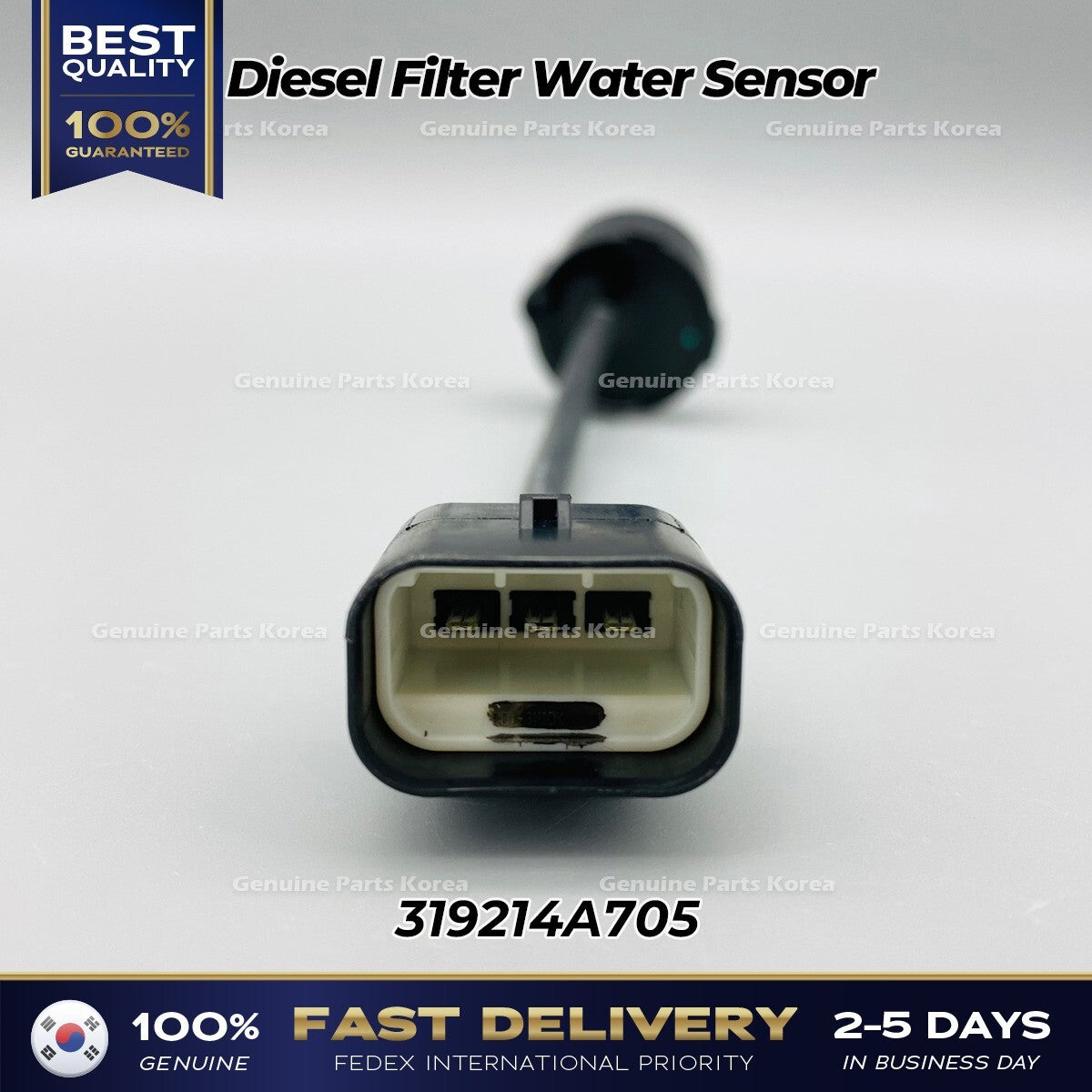 Genuine Diesel Filter Water Sensor 319214A705 for Hyundai Santa Fe Kia Sorento
