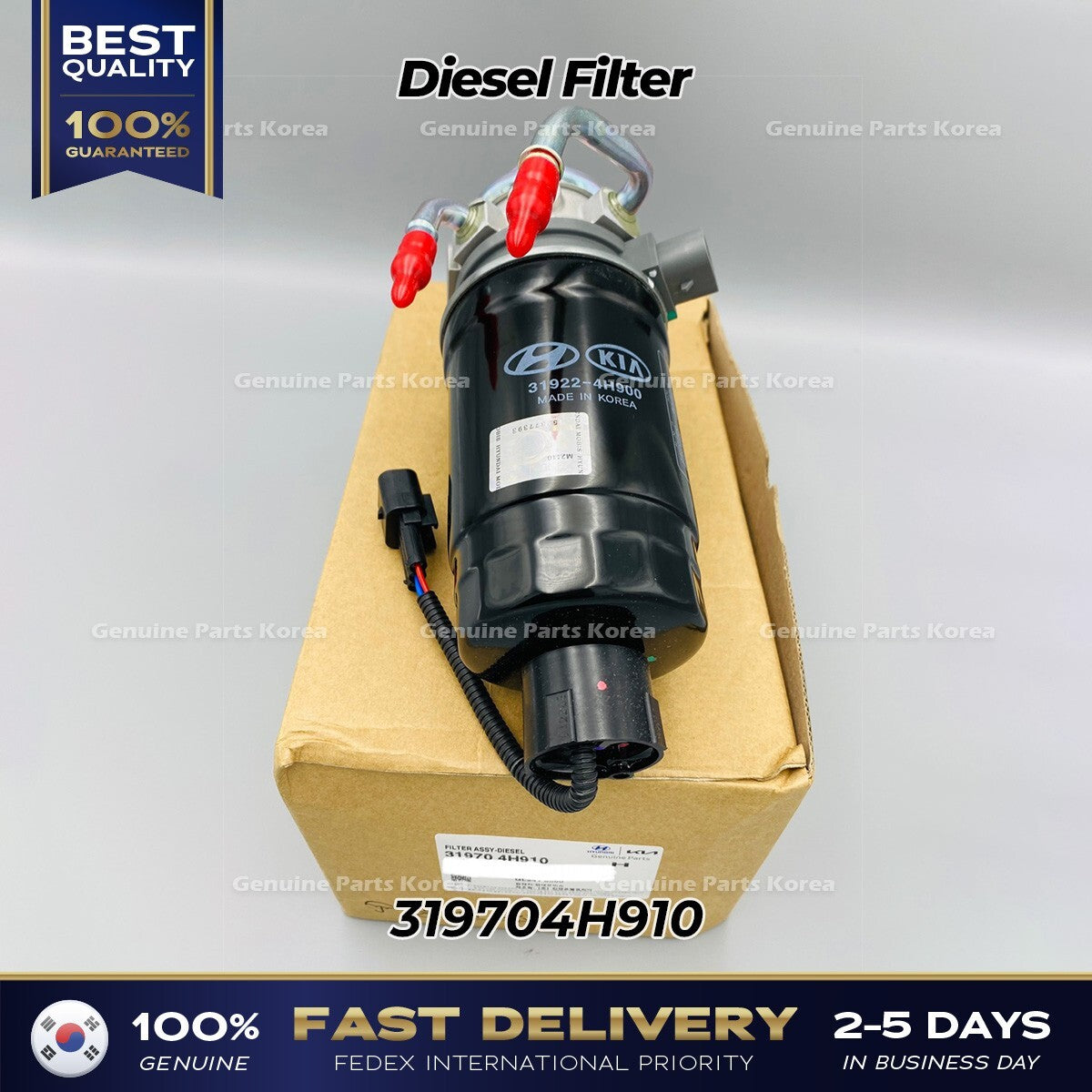 Genuine Diesel Filter 319704H910 for Hyundai H1 Grand Starex