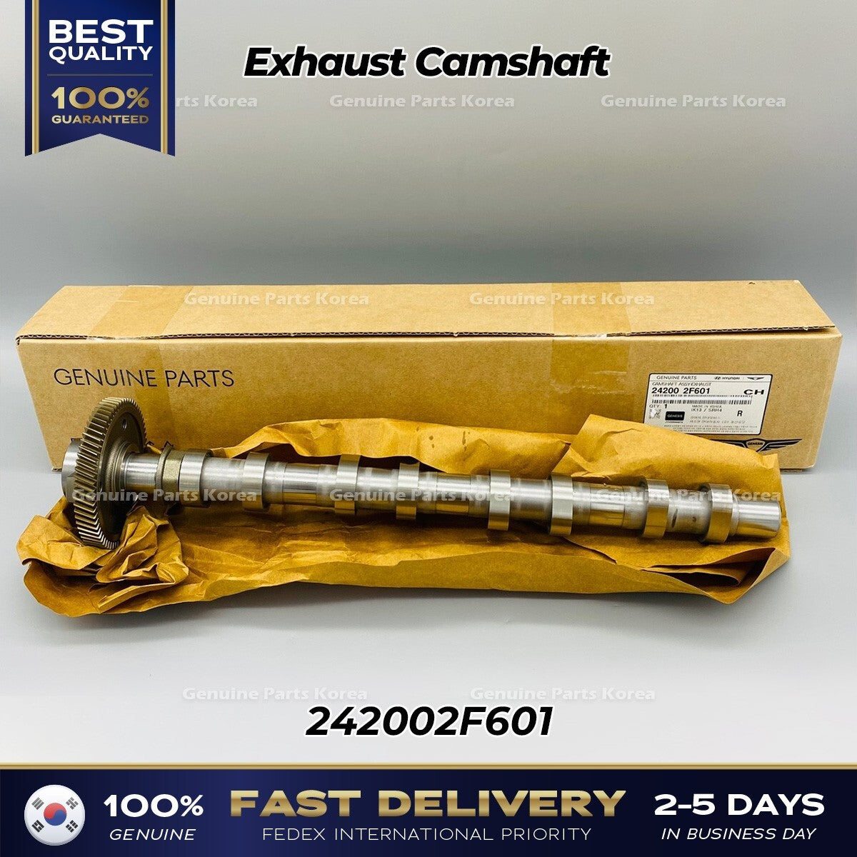 Genuine Exhaust Camshaft 242002F601 for Hyundai Tucson Kia Sportage