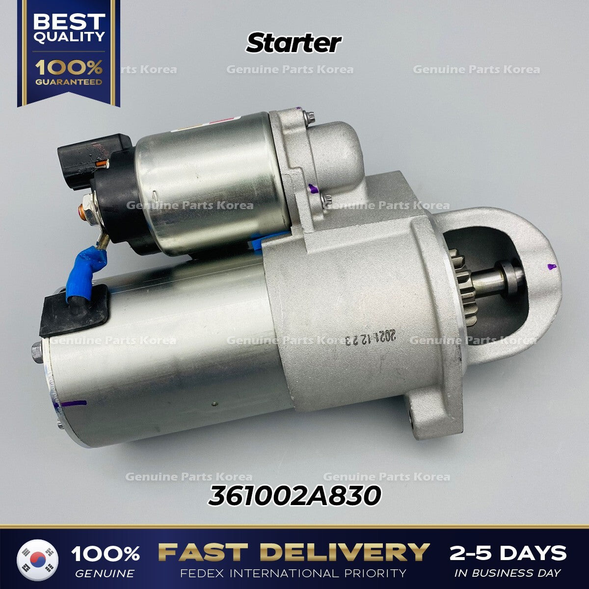 Genuine Starter 361002A830 for Hyundai i40 Kia Carens