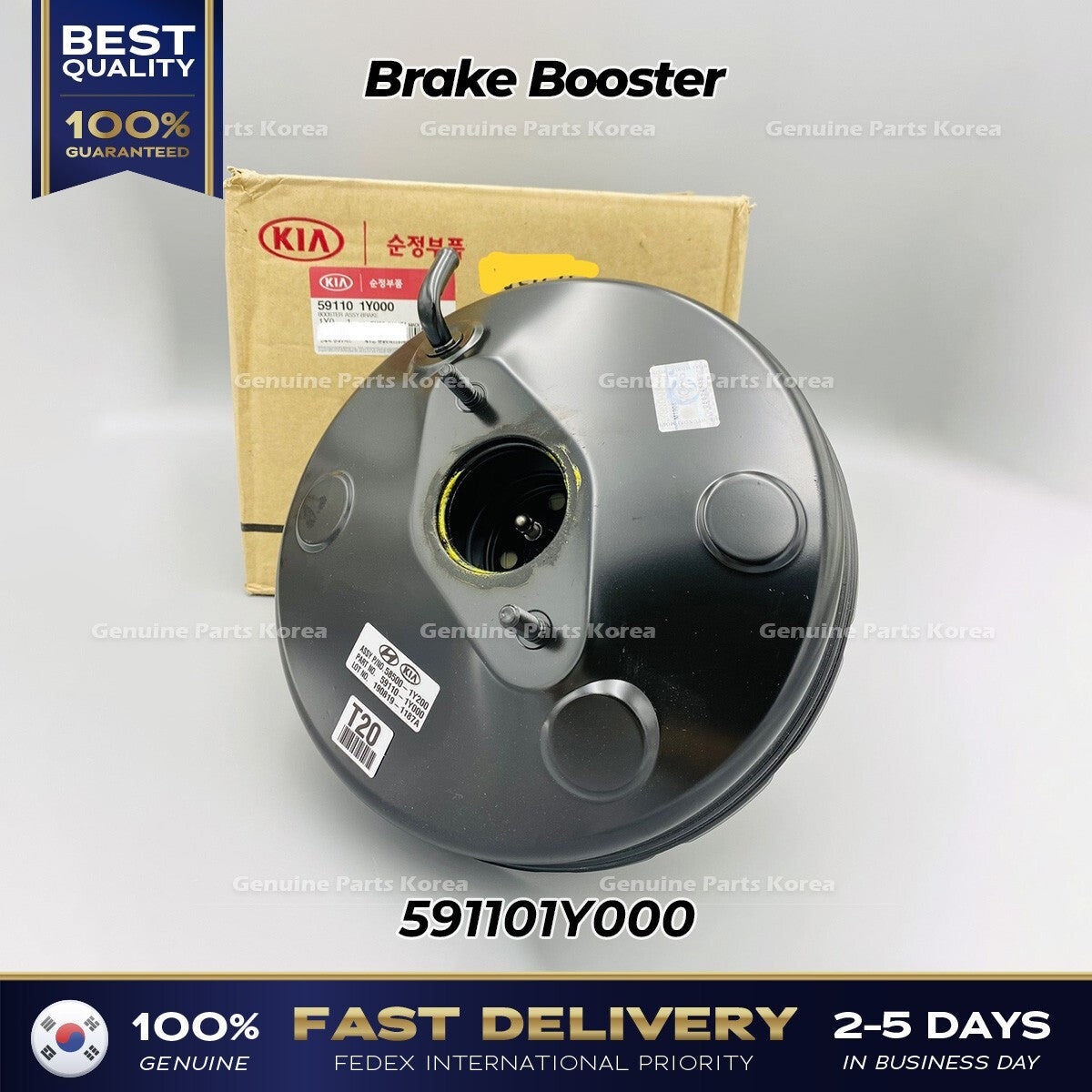 Genuine Brake Booster 591101Y000 for Kia Picanto