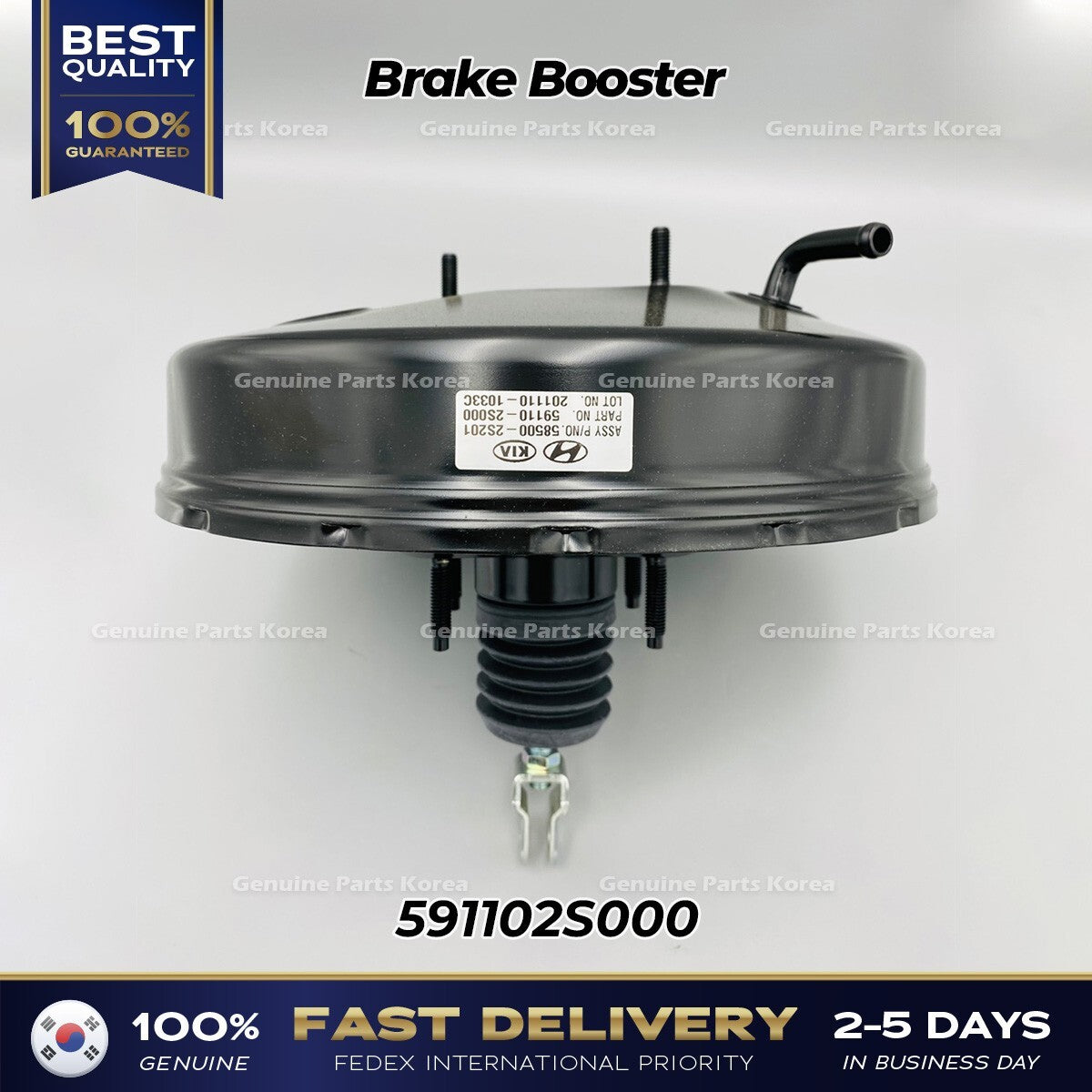 Genuine Brake Booster 591102S000 for Hyundai Tucson Kia Sportage
