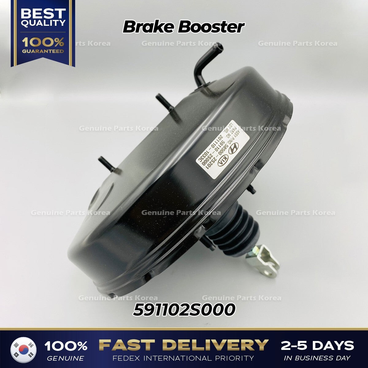 Genuine Brake Booster 591102S000 for Hyundai Tucson Kia Sportage