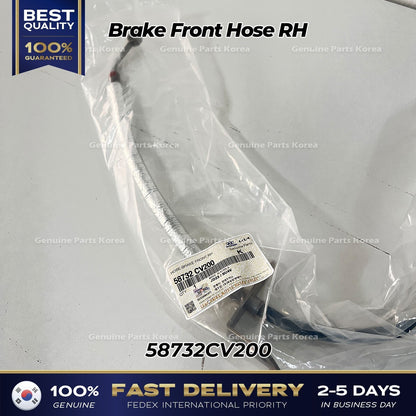 Genuine Brake Front Hose RH 58732CV200 for Kia EV6