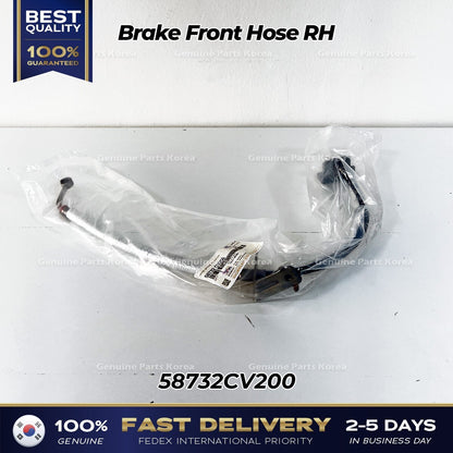Genuine Brake Front Hose RH 58732CV200 for Kia EV6