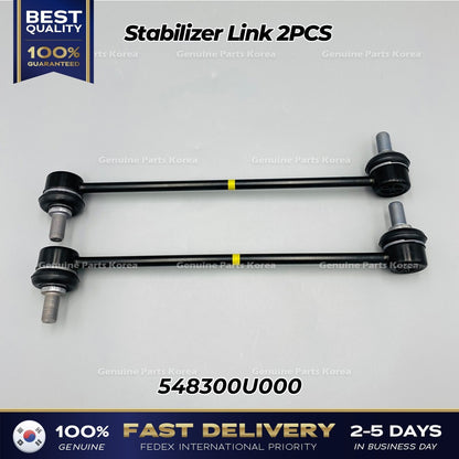 Genuine Stabilizer Link 2PCS 548300U000 for Hyundai Accent Kia Forte