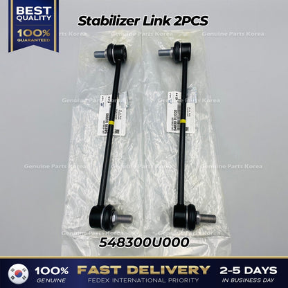 Genuine Stabilizer Link 2PCS 548300U000 for Hyundai Accent Kia Forte