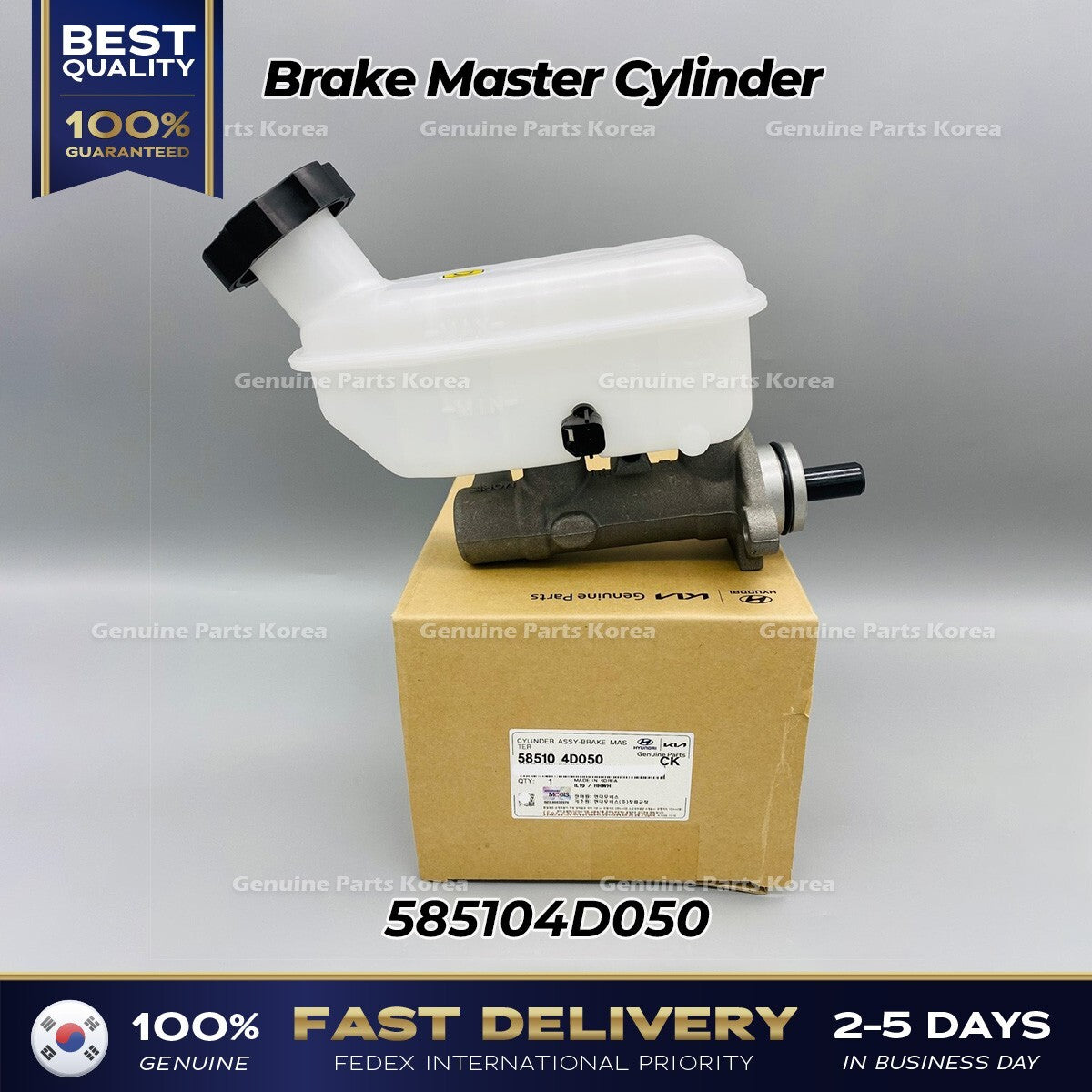 Genuine Brake Master Cylinder 585104D050 for Kia Sedona