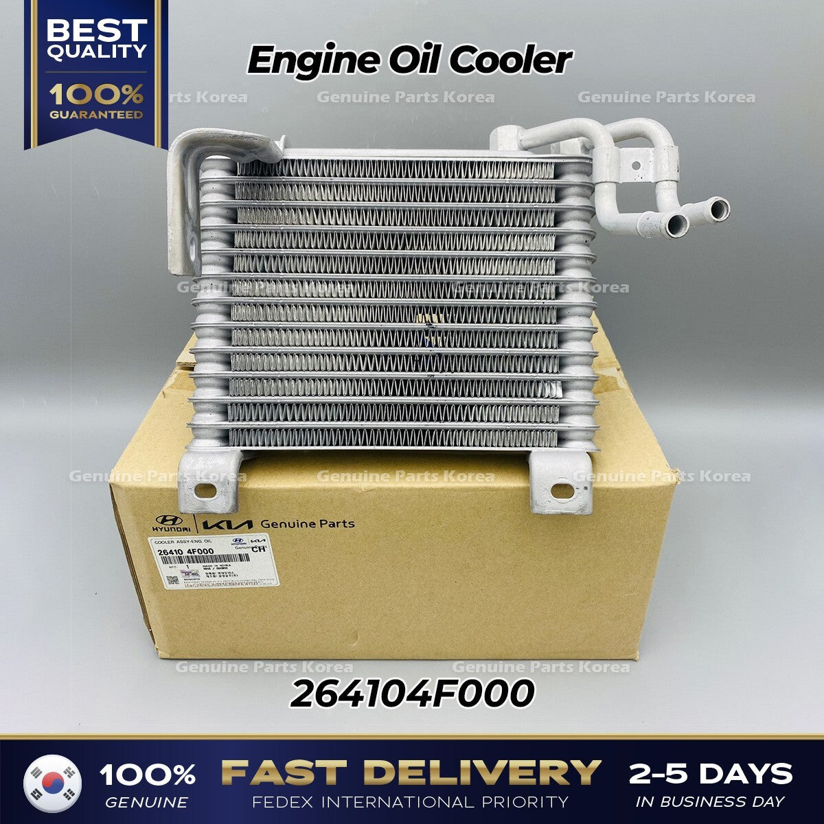 Genuine Engine Oil Cooler 264104F000 for Hyundai H100