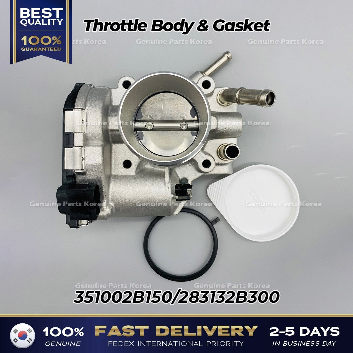 Genuine Throttle Body & Gasket 351002B150 for Hyundai Accent Kia Rio