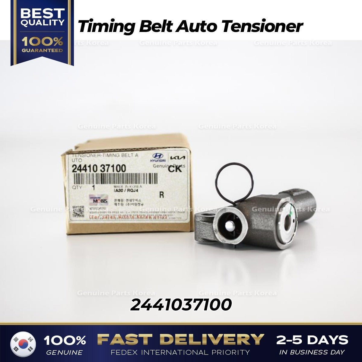 Genuine Timing Belt Auto Tensioner 2441037100 for Hyundai Tucson Kia Sportage