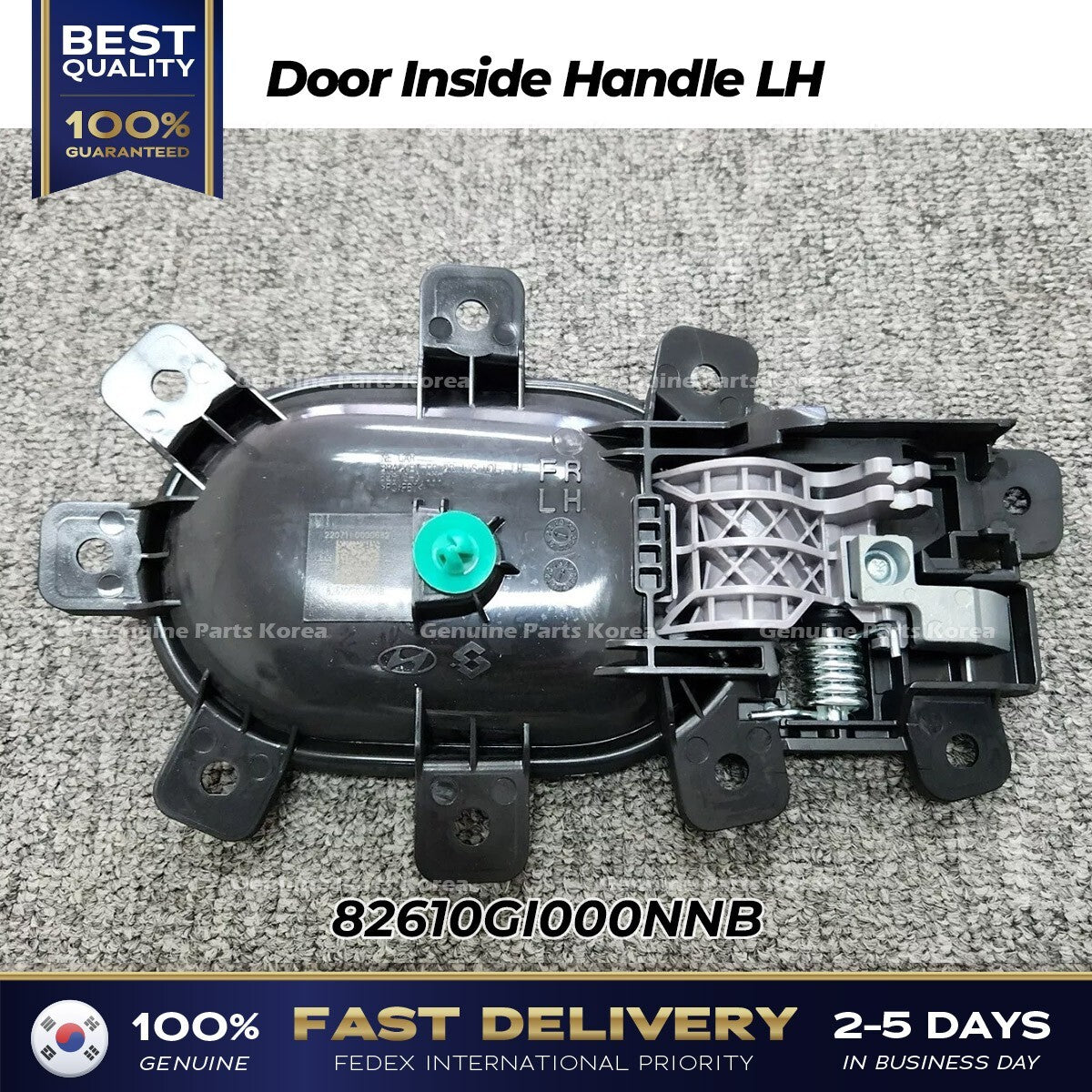 Genuine Door Inside Handle LH 82610GI000NNB for Hyundai Ioniq 5