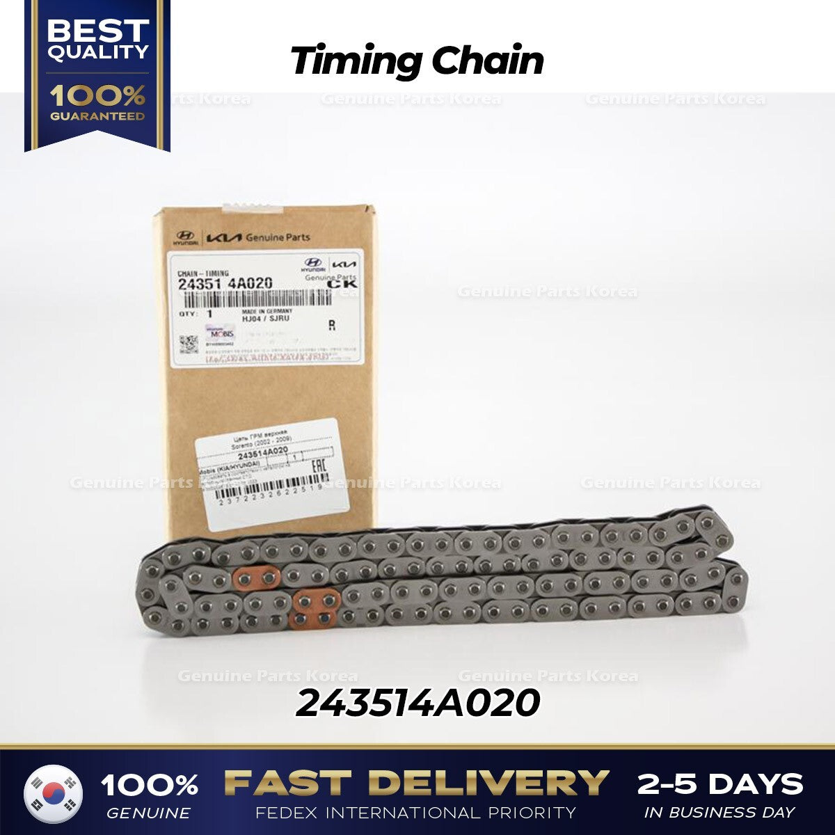 Genuine Timing Chain 243514A020 for Hyundai H1 H100