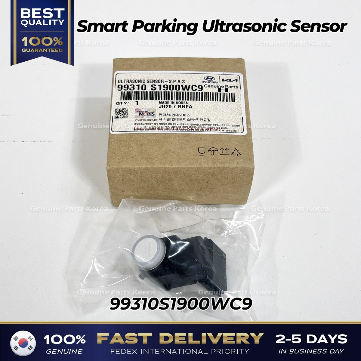 Genuine Smart Parking Ultrasonic Sensor 99310S1900WC9 for Hyundai Palisade