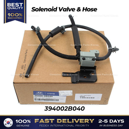 Genuine Solenoid Valve & Hose 394002B040 for Hyundai Veloster
