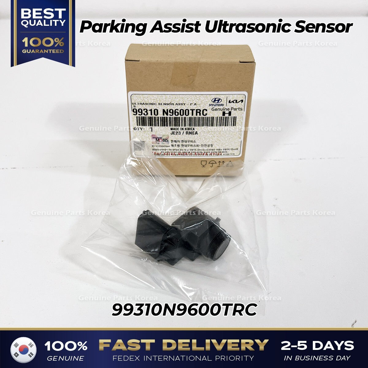 Genuine Parking Assist Ultrasonic Sensor 99310N9600TRC for Hyundai Palisade