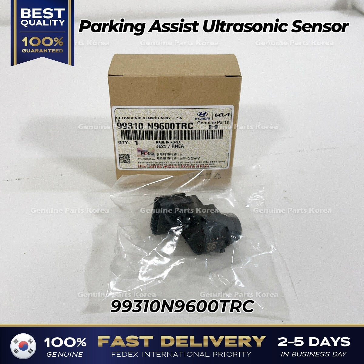 Genuine Parking Assist Ultrasonic Sensor 99310N9600TRC for Hyundai Palisade