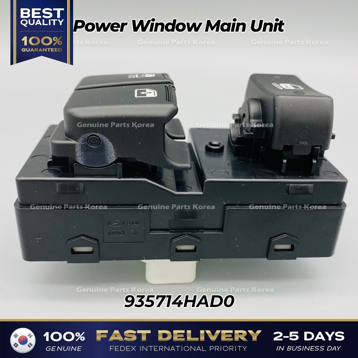 Genuine Power Window Main Unit 935714HAD0 for Hyundai H1