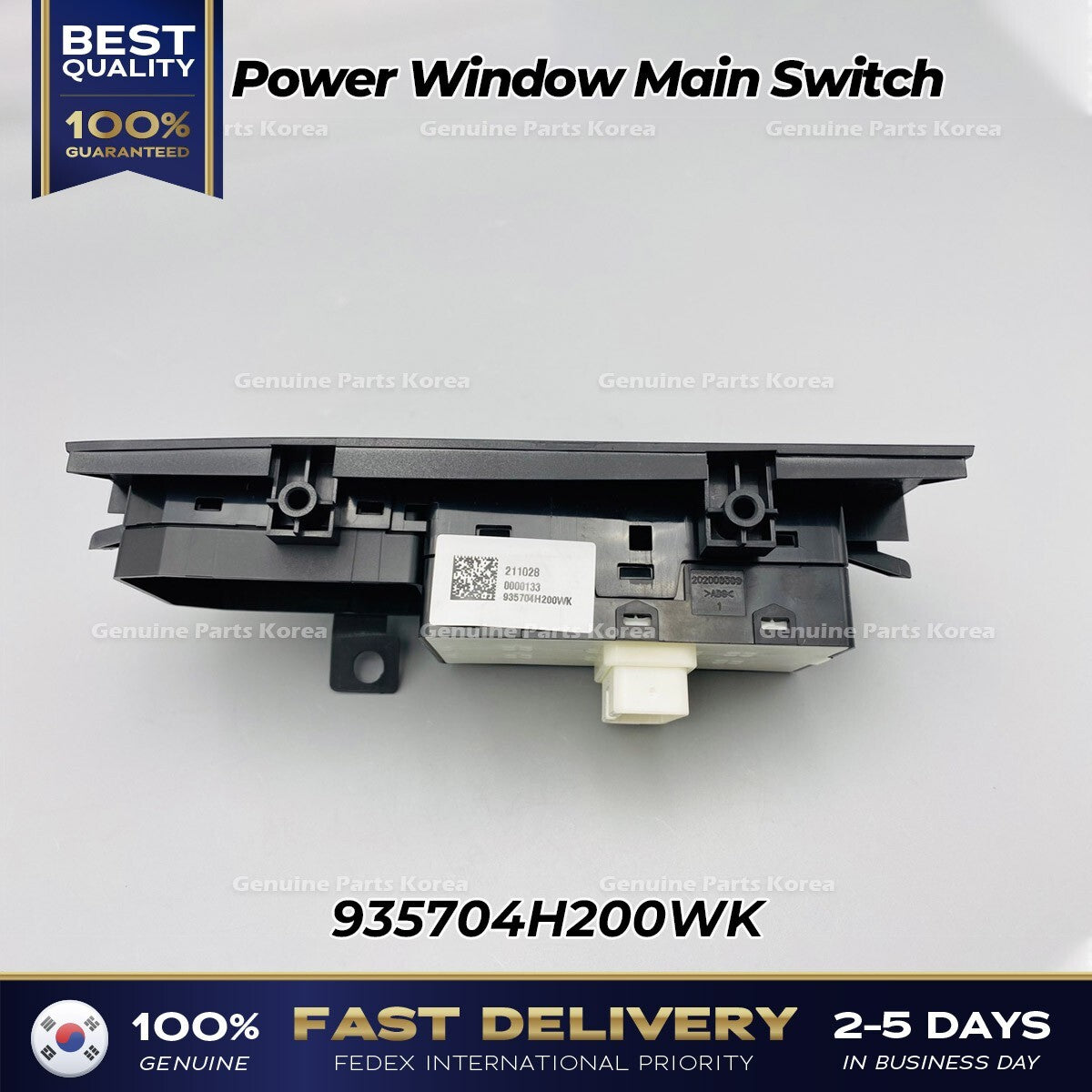 Genuine Power Window Main Switch 935704H200WK for Hyundai H1