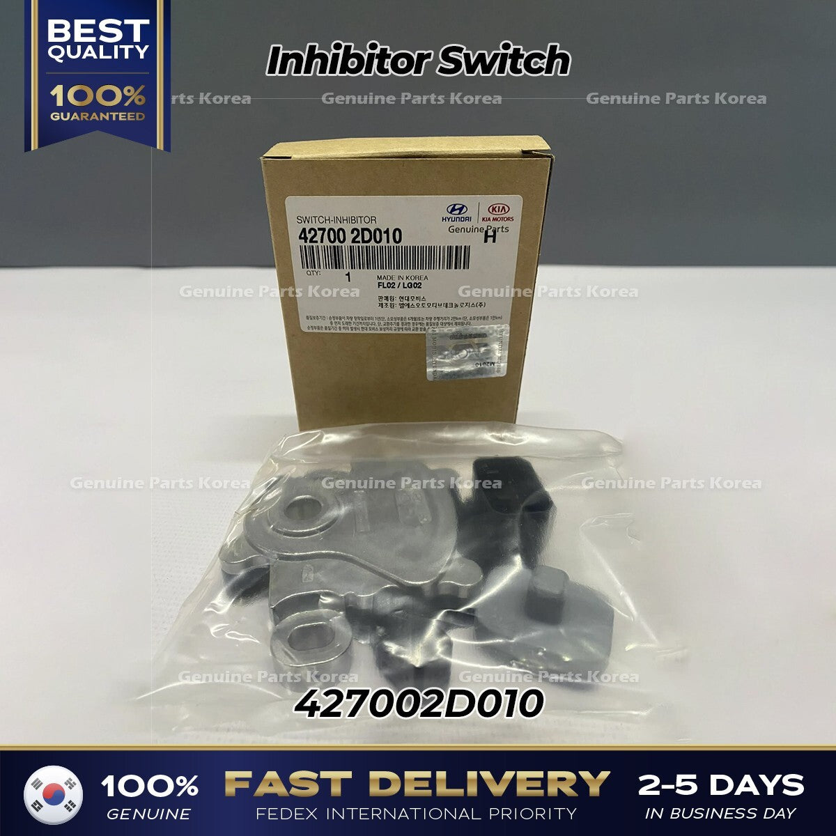 Genuine Inhibitor Switch 427002D010 for Hyundai Elantra Kia Forte