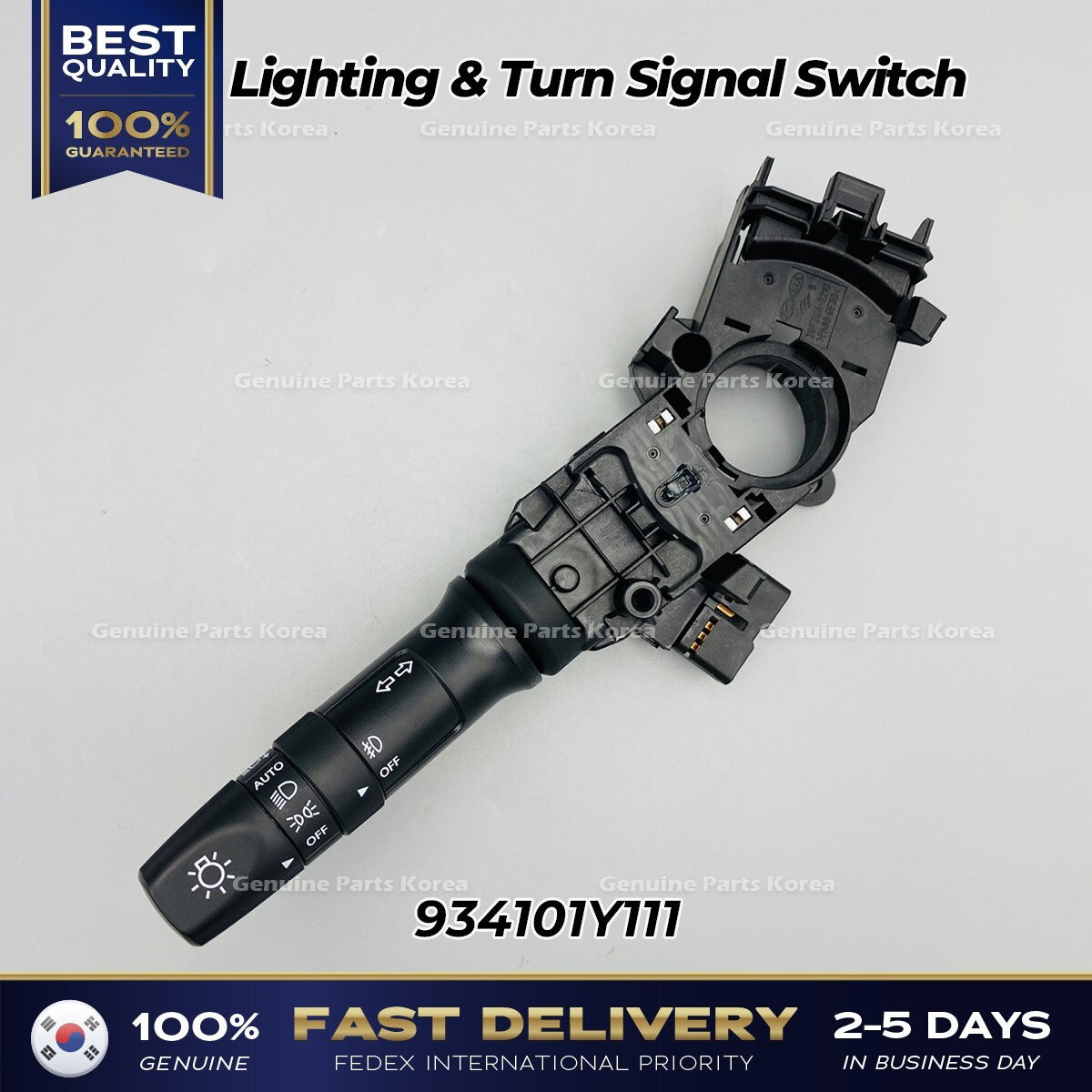 Genuine Lighting & Turn Signal Switch 934101Y111 for Hyundai Acccent Kia
