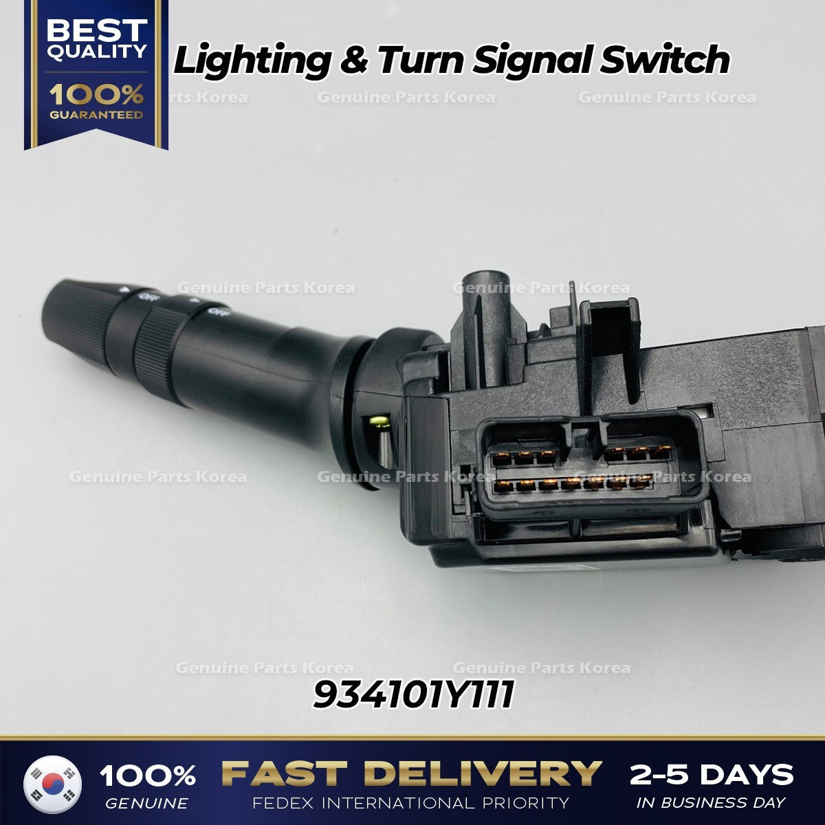 Genuine Lighting & Turn Signal Switch 934101Y111 for Hyundai Acccent Kia