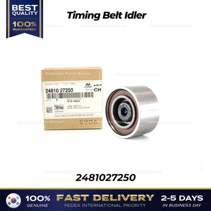 Genuine Timing Belt Idler 2481027250 for Hyundai Santa Fe Tucson