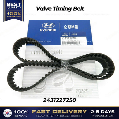 Genuine Valve Timing Belt 2431227250 for Hyundai Santa Fe Tucson